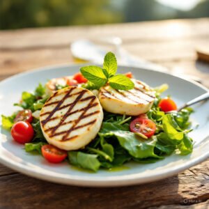 Halloumi Salad