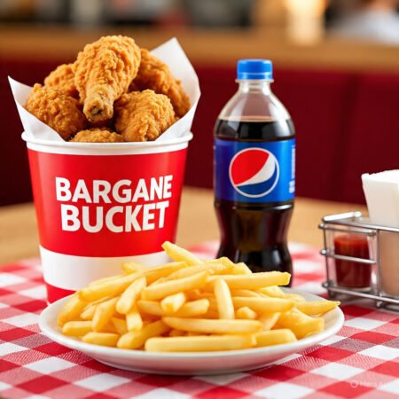 6 PCS Bargain Bucket